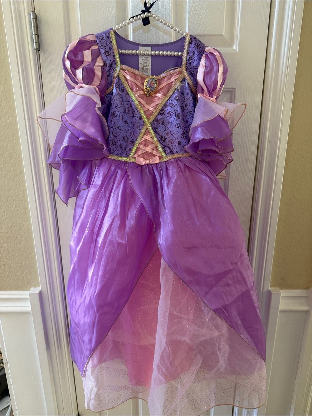 Disneyland Rapunzel Tangled Purple Princess Dress (Castle Collection) size 11/12